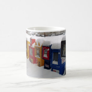 TAZA DE CAFÉ BARRA DE CAFÉ DE NIEVE