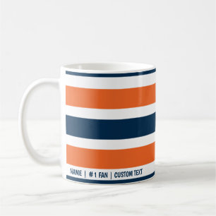 Taza De Café Barra de color Minimalista Denver Broncos Café Mu