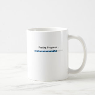 Taza De Café Barra del progreso de ayuno