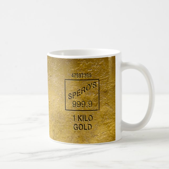 Taza De Café Barra dorada (Derecha)