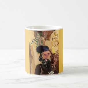 Taza De Café Barra Yochai Kabbalah de Shimon del rabino