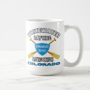 Taza De Café Barranco el transportar en balsa de Whitewater