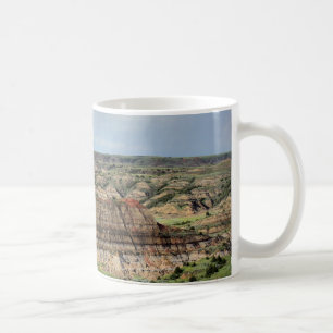 Taza De Café Barranco pintado en los Badlands de Dakota del