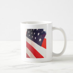 Taza De Café Barras y estrellas