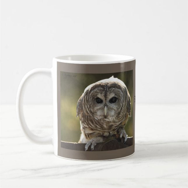 Taza De Café Barred Owl Mug (Izquierda)