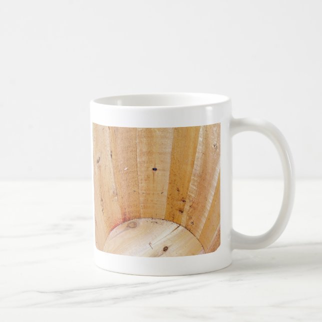 Taza De Café Barril de madera (Derecha)
