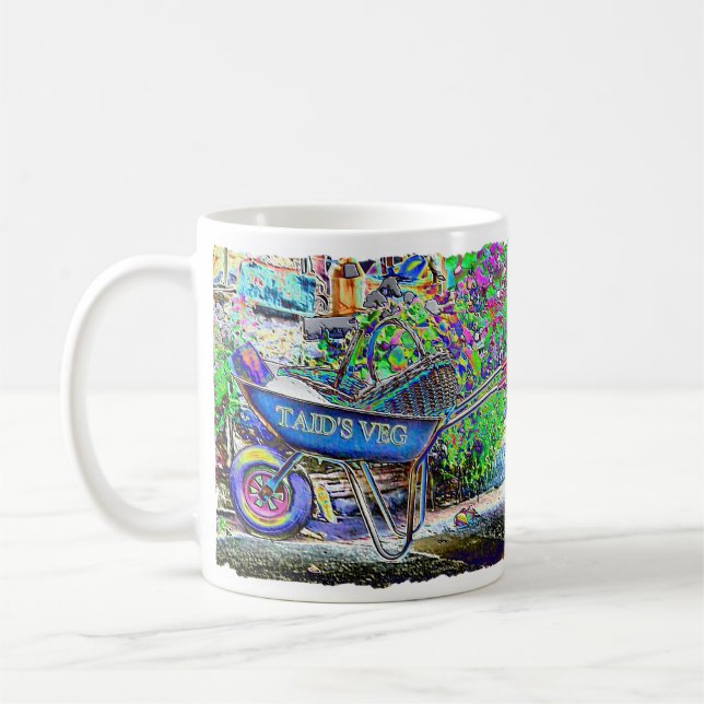 TAZA DE CAFÉ BARRIO DE RUEDAS DE ABUELA (Izquierda)