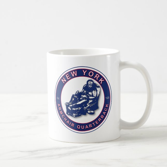 Taza De Café Barrio de Sillones - Hinchas del Fútbol de Nueva Y (Derecha)