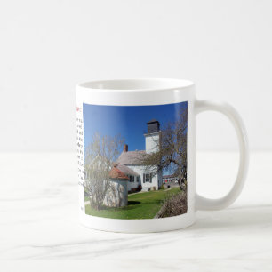 Taza De Café Barrio delantero de Cheboygan Lugar de historia