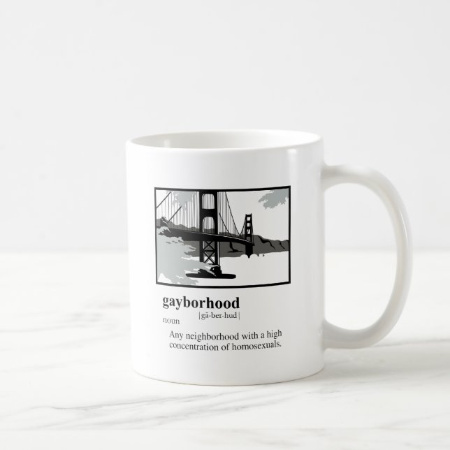 TAZA DE CAFÉ BARRIO GAY (Derecha)