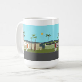 Taza De Café Barrio moderno de mediados del siglo XX