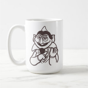 Taza De Café Barrio Sésamo   Count von Count