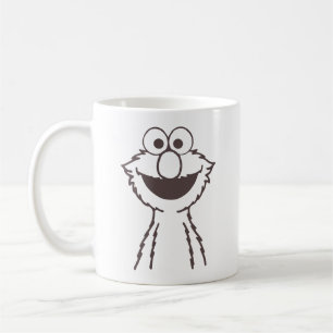 Taza De Café Barrio Sésamo   Elmo Bright