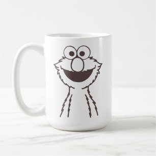 Taza De Café Barrio Sésamo   Elmo Bright