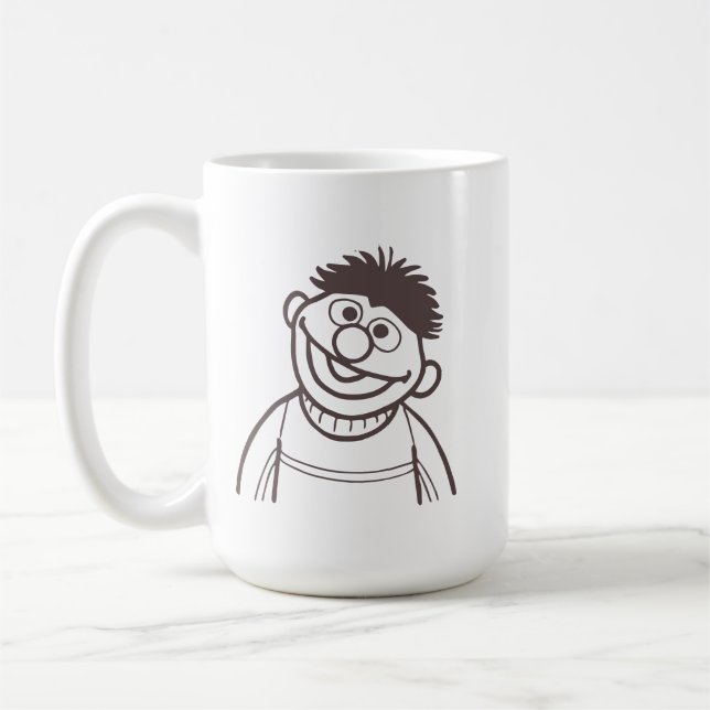 Taza De Café Barrio Sésamo Ernie Bright (Izquierda)