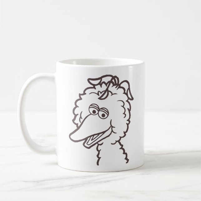Taza De Café Barrio Sésamo | Pájaro pájaro (Izquierda)