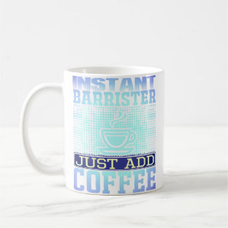 Taza De Café Barrister instantáneo, simplemente agregue café