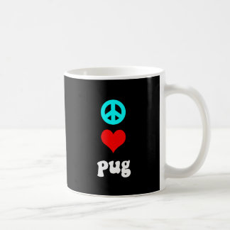 Taza De Café Barro amasado del amor de la paz
