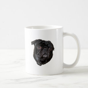 Taza De Café Barro amasado divertido negro