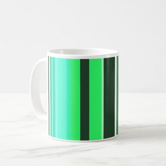 TAZA DE CAFÉ BARRO DE CAFÉ DE LA CADENA VERDE (Anverso izquierdo)