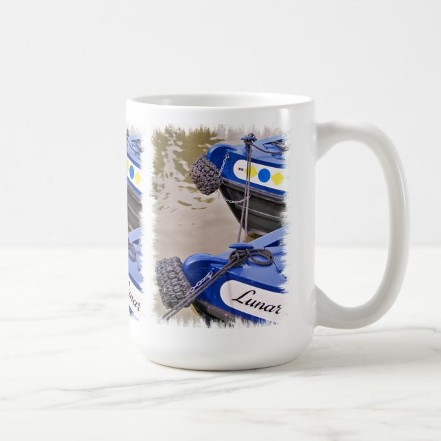 TAZA DE CAFÉ BARRO DE CAFÉ DE NARROWBOATS (Derecha)