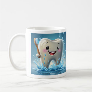 TAZA DE CAFÉ " BARRO DE CAFÉ DENTISTA "