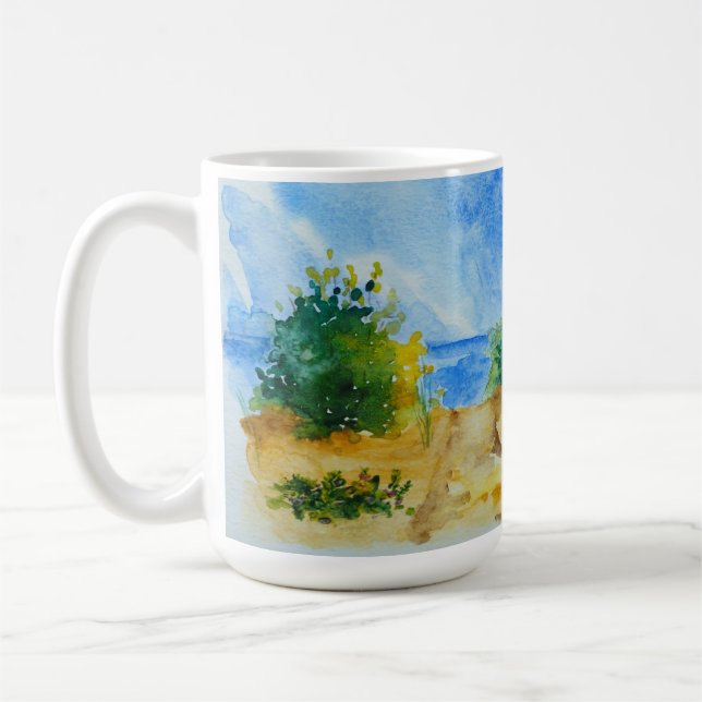 Taza De Café barro de playa (Izquierda)