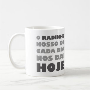Taza De Café barro del aniversario de radinho