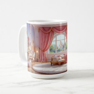 Taza De Café Barroco Rosa