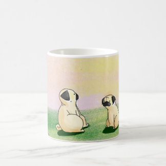 Taza De Café Barros amasados en la puesta del sol