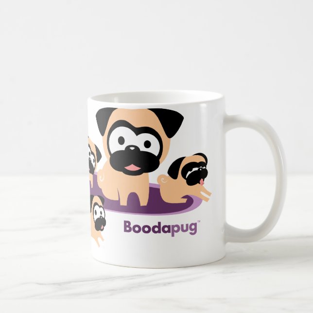 Taza De Café Barros amasados enteros de Lotta (púrpuras) (Derecha)