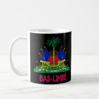 Taza De Café Bas Limbe Haití Bandera Emblem Abrigo De Brazo Ind