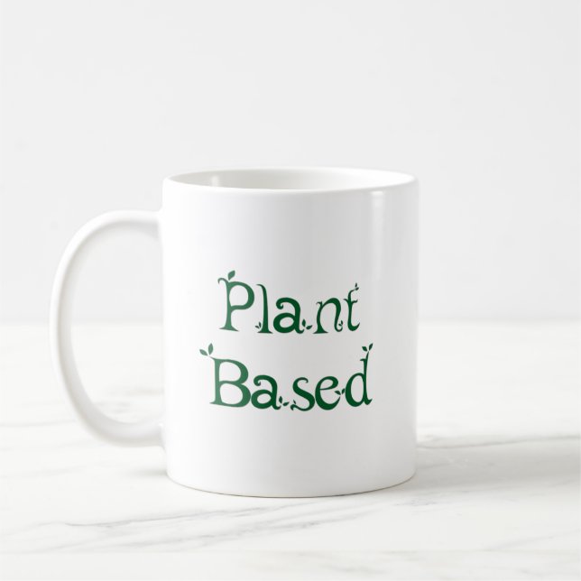 Taza De Café Basado en planta (Izquierda)