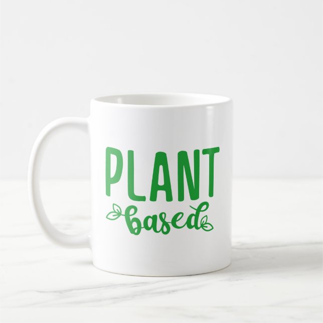 Taza De Café Basado en planta (Izquierda)