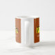 Taza De Café base de ladrillos del logotipo de mug (Mango)