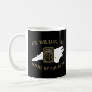 Taza De Café Base Militar Fort Bragg-Ejército Post-Fayetteville