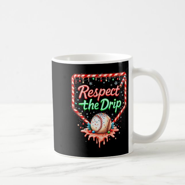 Taza De Café Baseball Drip Boys Ice Cream Christmas Youth Respe (Derecha)