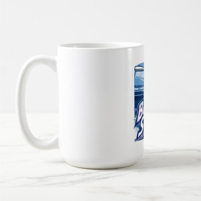 Taza De Café Baseball Playoff Championship Spirit Design (Izquierda)
