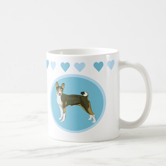 Taza De Café Basenji (Derecha)
