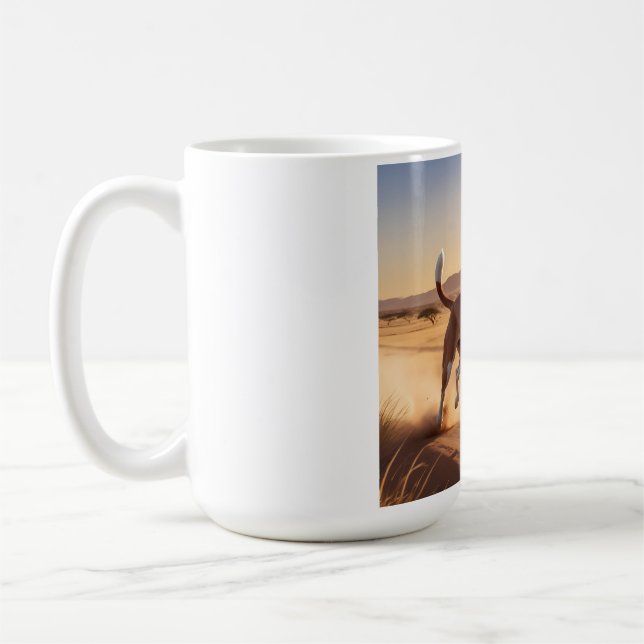 Taza De Café Basenji Elegant Coffee Mug (Izquierda)