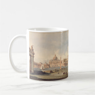 Taza De Café Basílica Papal de San Pedro en el Vaticano