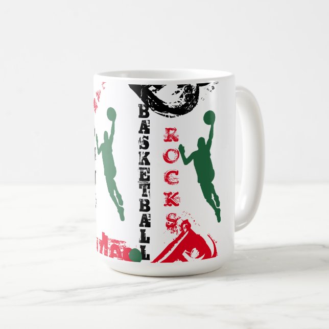TAZA DE CAFÉ BASKETBALL (Anverso derecho)