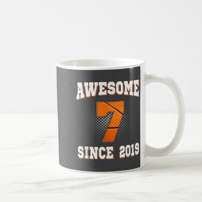 Taza De Café Basketball 7th 2019 7 Old Years Since Meme (Derecha)