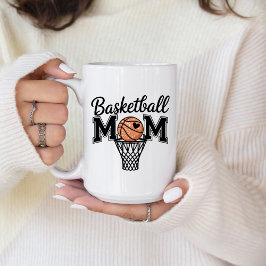 Taza De Café Basketball Mom Coffee Mug