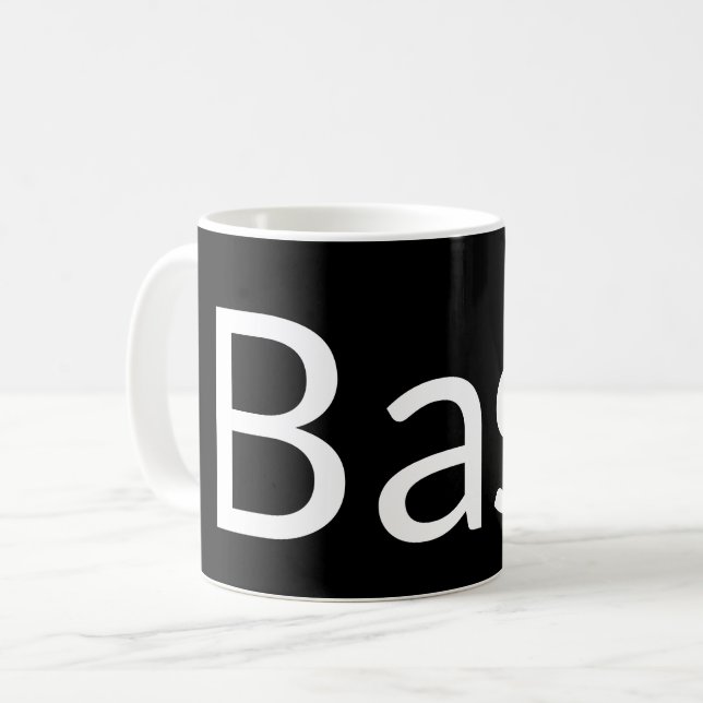 Taza De Café Bass (Anverso izquierdo)