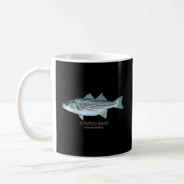 Taza De Café Bass Científico A Tiras Para Los Pescadores De Sur (Izquierda)