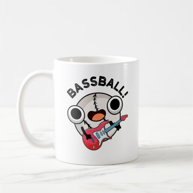 Taza De Café Bass Funny Bass Bass Guitarist Pun (Izquierda)
