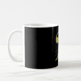 Taza De Café Bass Guitar Clef Battend Músico Bass