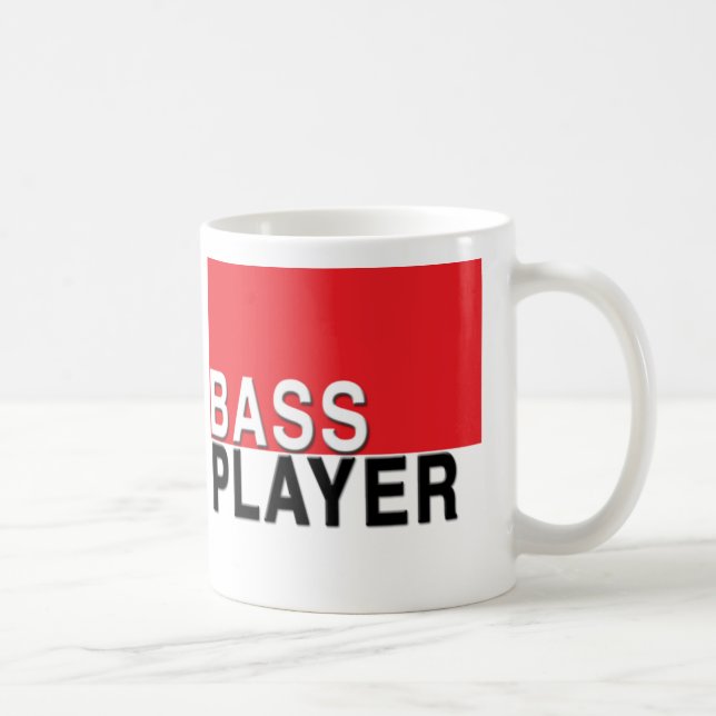 Taza De Café Bass Player Mug (Derecha)