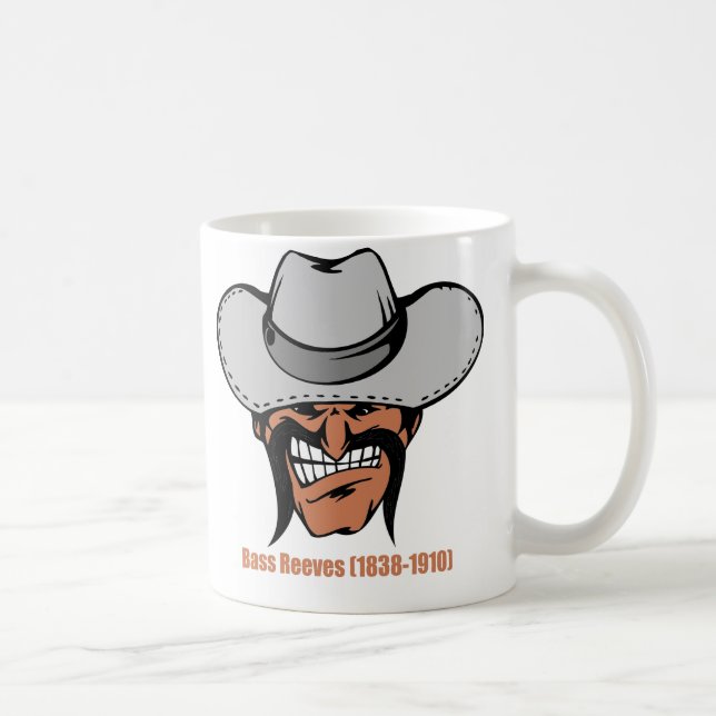 Taza De Café Bass Reeves (1838-1910) (Derecha)